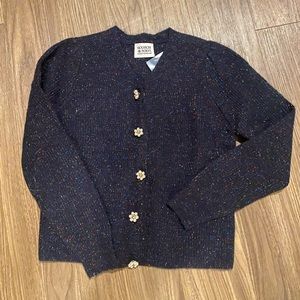 Scotch & Soda pleated shimmer girl cardigan